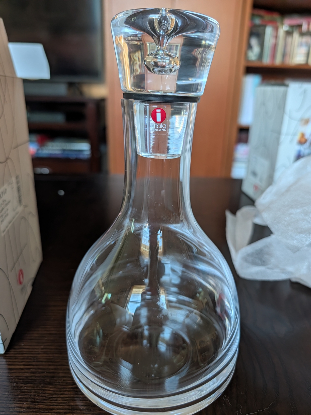 Iittala Finland Tapio Decanter, NWT, Vintage